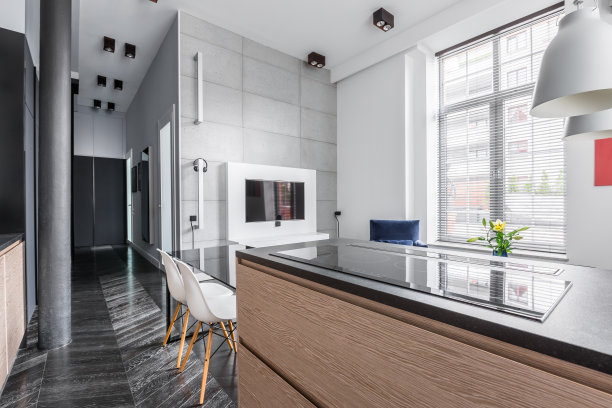 厨房和客厅素材图片