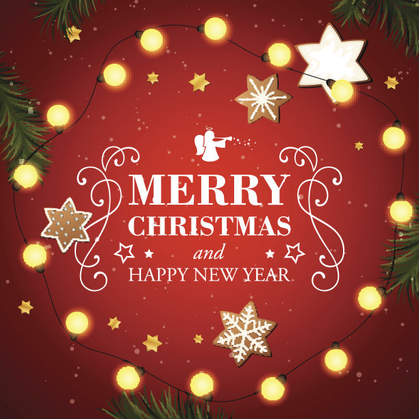 向量圣诞背景图片下载