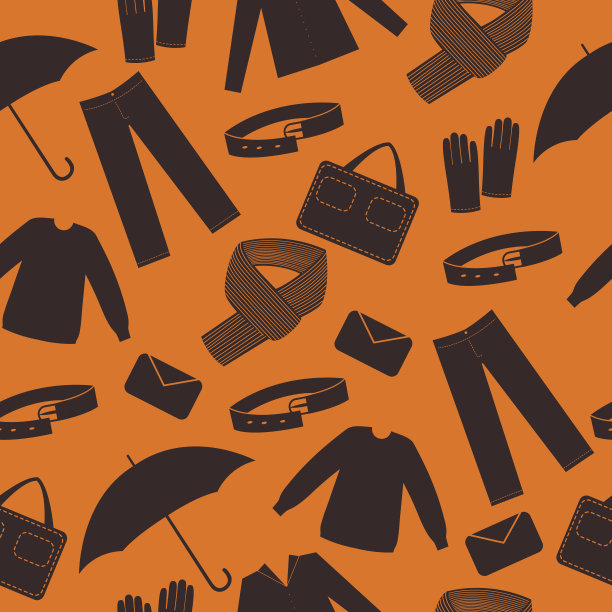 男士服饰及配饰的造型背景。图片下载