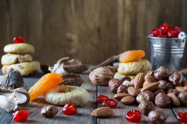 混合干果和坚果图片下载