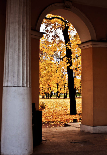 秋天的公园图片下载