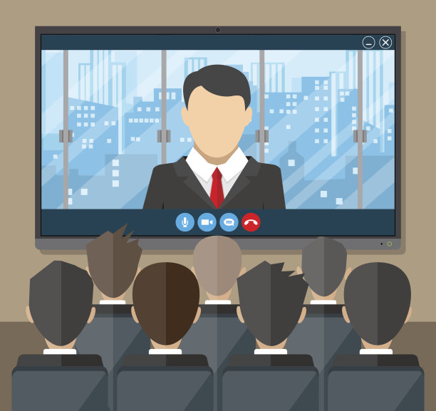 在线会议。网络会议，视频通话图片下载