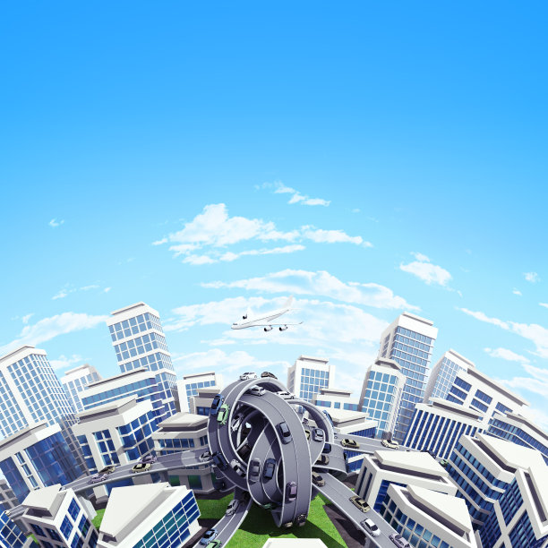 带有拷贝空间的运输枢纽图片下载