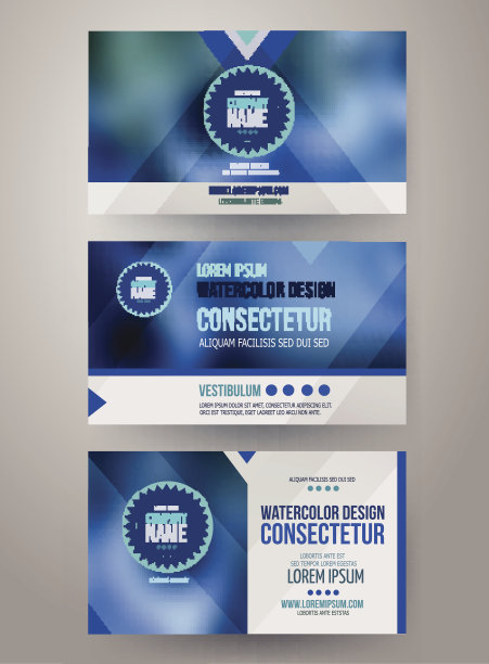 矢量模板名片图片下载