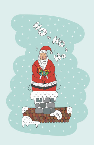 卡通人物圣诞老人素材图片