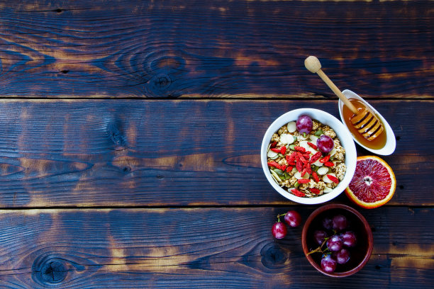 健康的早餐概念图片下载