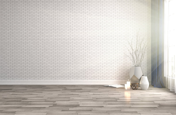 内部有大窗户。三维演示图片下载