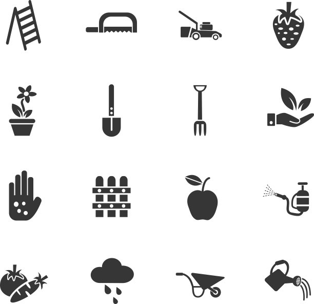园艺图标设置图片下载