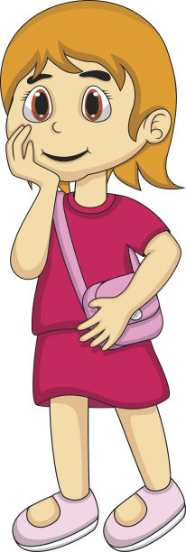 小女孩卡通图片下载