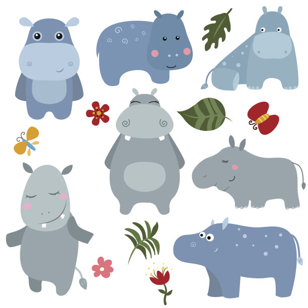 设置有趣的河马图片下载