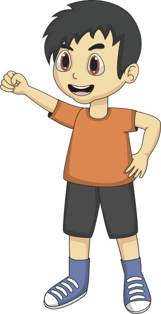 小男孩卡通图片下载