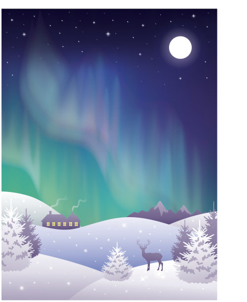 极光。图片下载