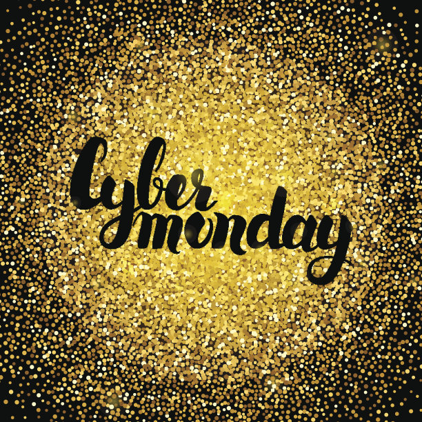 网络星期一黄金设计图片下载