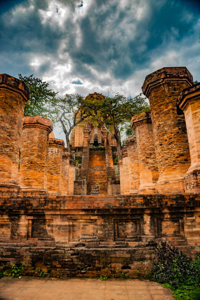 越南芽庄附近的波那加尔塔图片下载