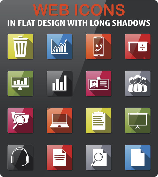 办公室简单的图标图片下载