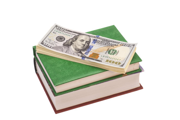 书本上的美元图片下载