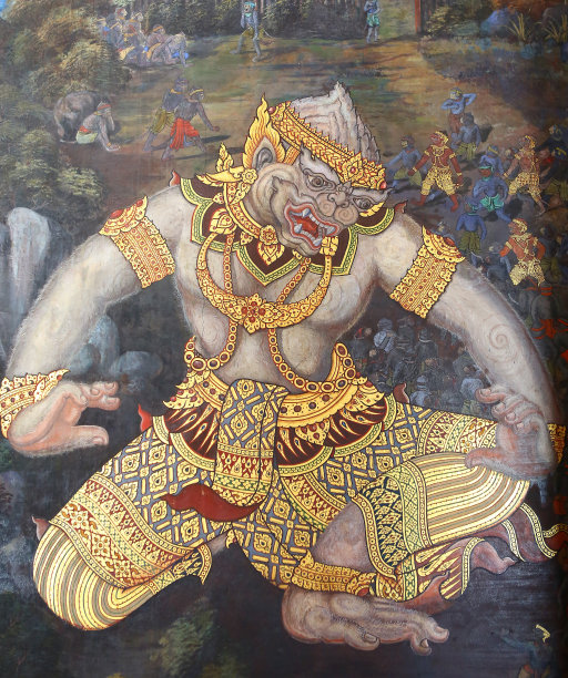 泰国传统绘画艺术图片下载