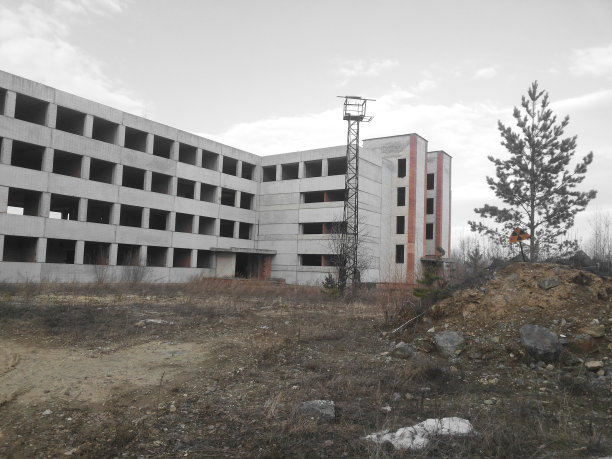 废弃的建筑图片下载