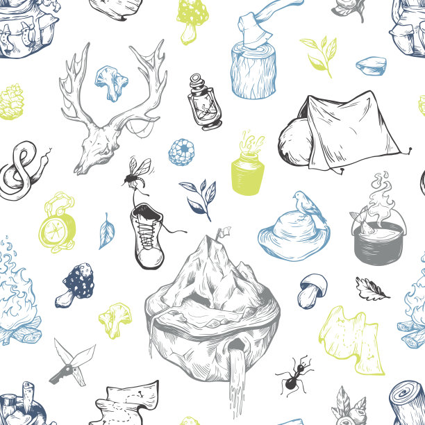 露营。图片下载