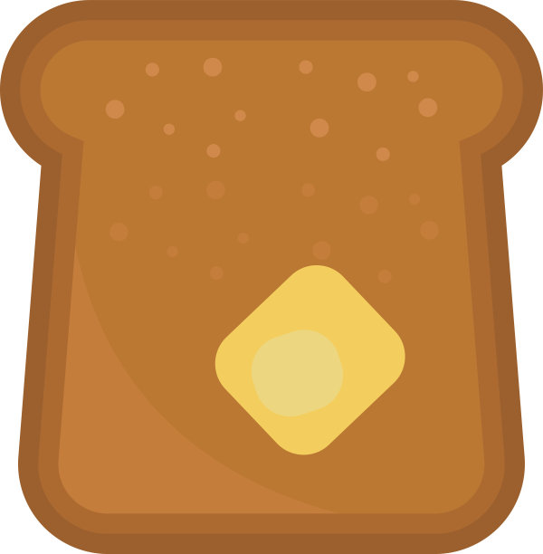 早餐面包片图片下载