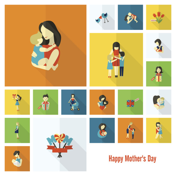 母亲节快乐图标图片下载