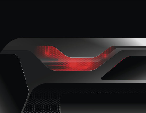 亮红色灯光场景图片下载