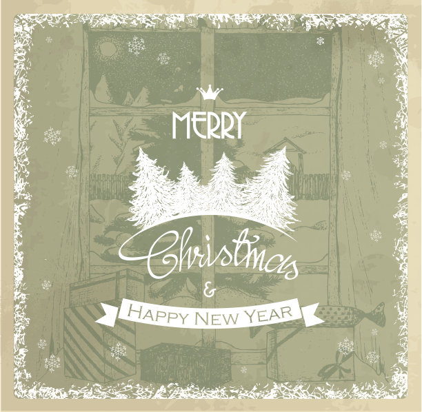 圣诞贺卡图片下载