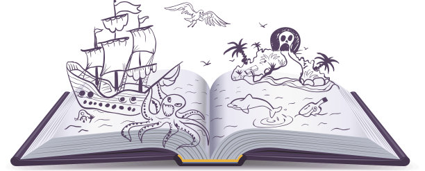 书矢量图素材ID：133721524