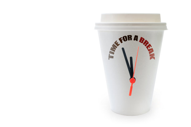 是喝咖啡休息的时间了图片下载