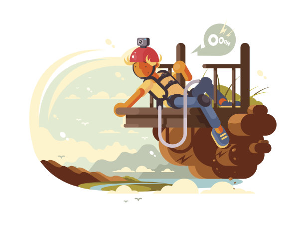 人蹦极图片下载