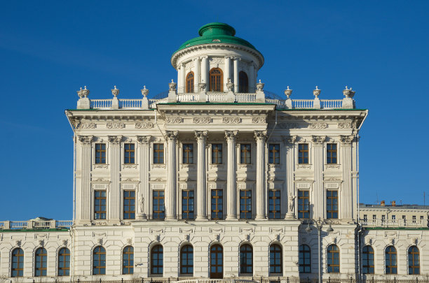 帕什科夫的房子，俄罗斯，莫斯科图片下载