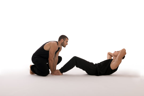 健身，运动，训练，团队合作和人的理念-私人教练图片下载