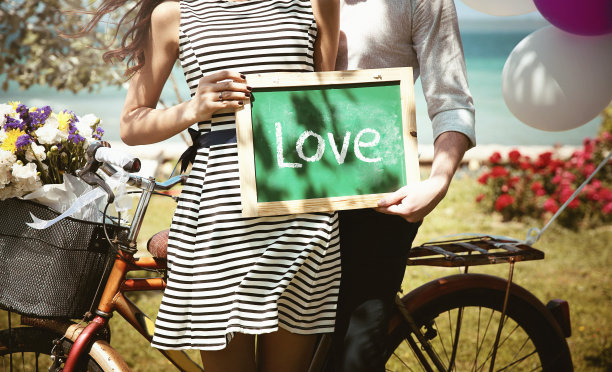 爱,黑板图片下载