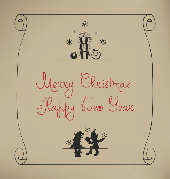 圣诞老人精灵设计图片下载