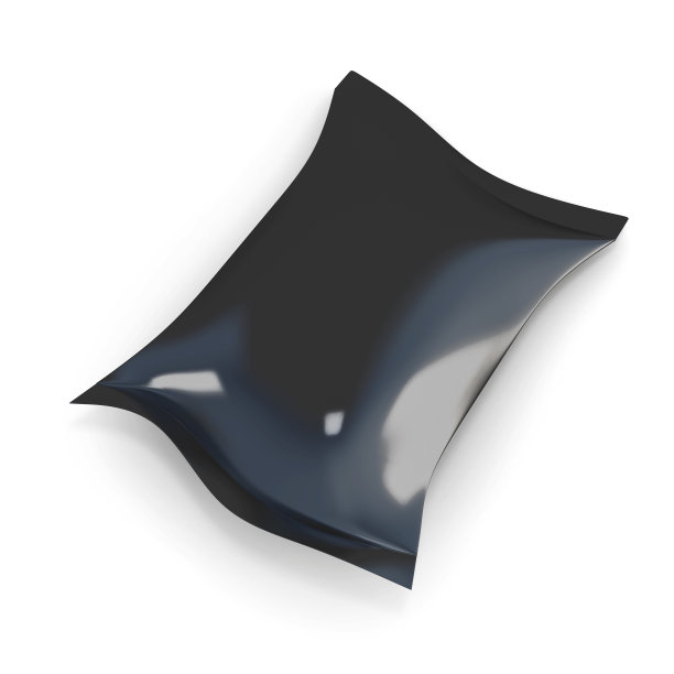 空白设计的食品包装孤立在白色背景上。3 d任图片下载