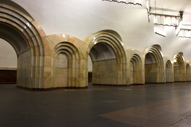 莫斯科地铁里的照片图片下载