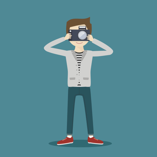 摄影师用摄影机。图片下载