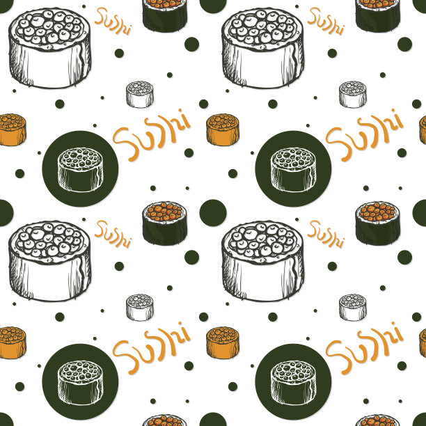 模式寿司壁纸图片下载