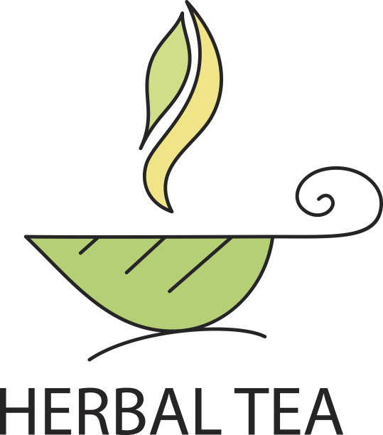 一杯用蒸汽泡过的叶子泡制的花草茶图片下载