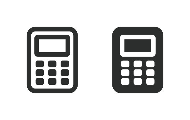 计算器矢量图标图片下载