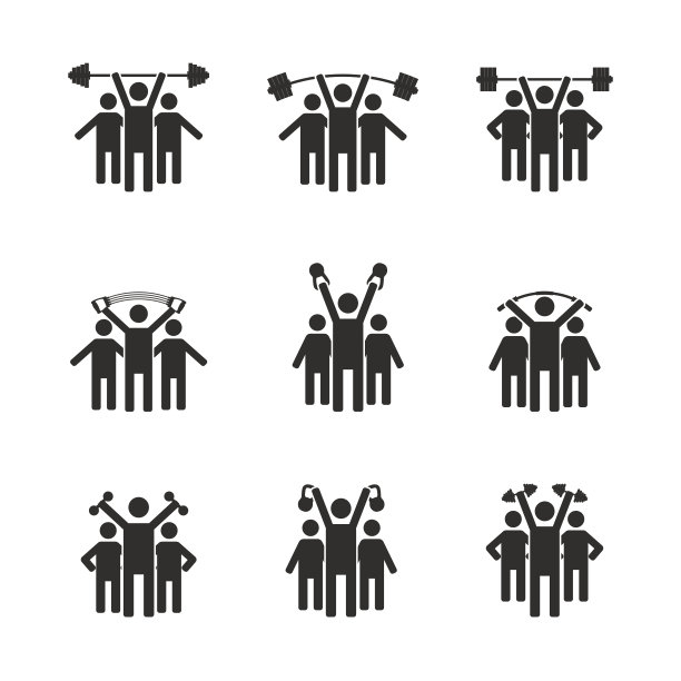 人物图标，矢量图。图片下载