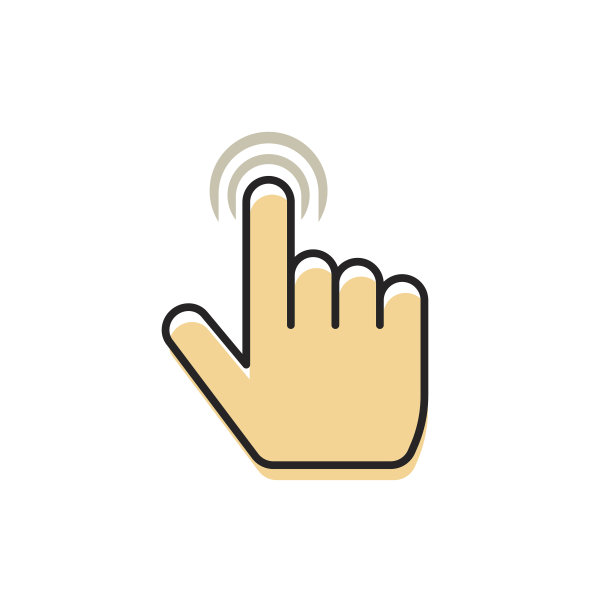指针指针，概念多点触控技术，手势图标图片下载
