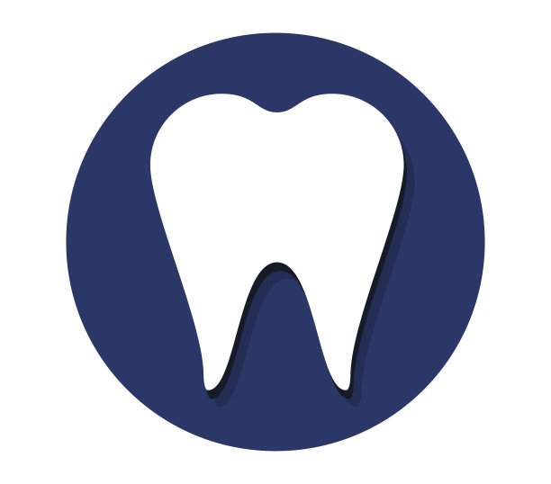 牙医与牙齿图标设计图片下载