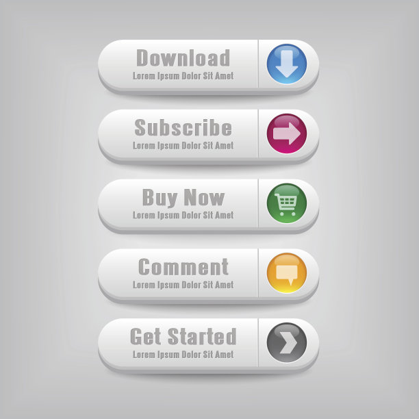 大符号呼吁行动图片下载