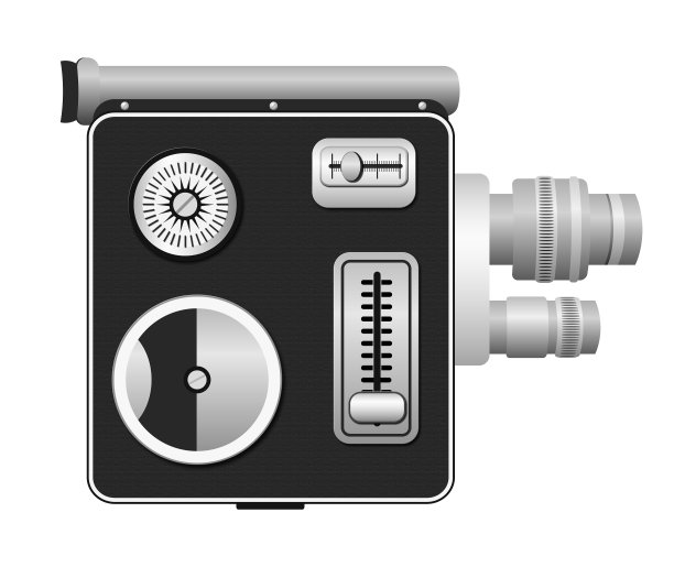 老式弹簧驱动相机图片下载