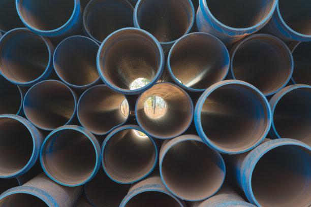 蓝色的管道图片下载