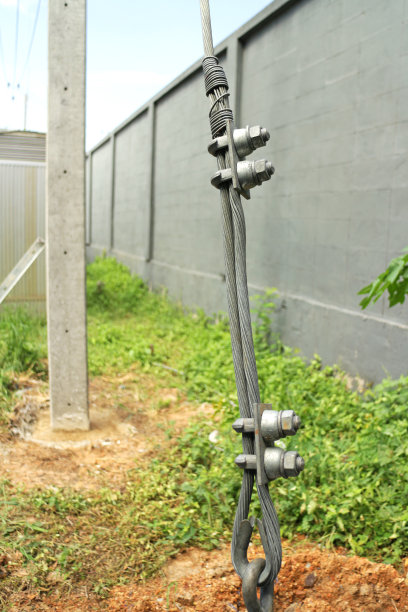 电杆安装绷线配件图片下载