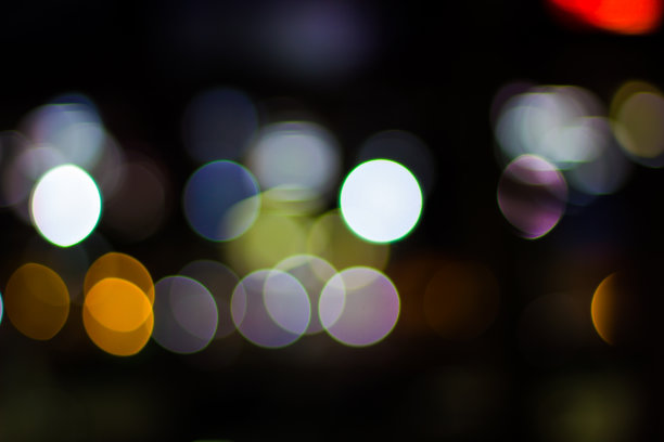 抽象背景蓝色散景圈图片下载