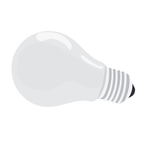 灯泡矢量图图片下载