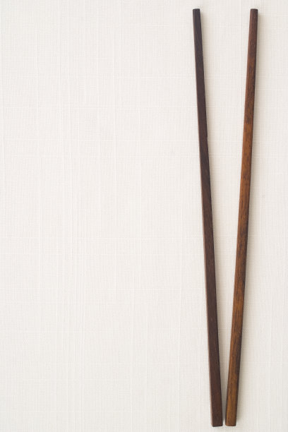 空白背景上的筷子图片下载